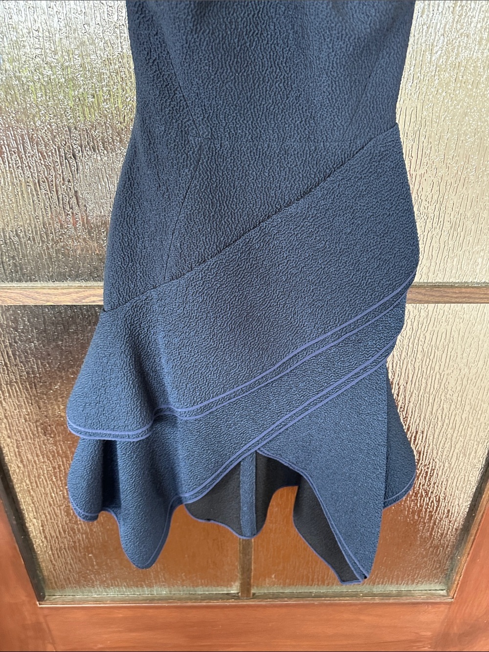 Antonio Berardi Navy Halter Asymmetrical Dress size 38 or US 2. - Picture 8 of 13